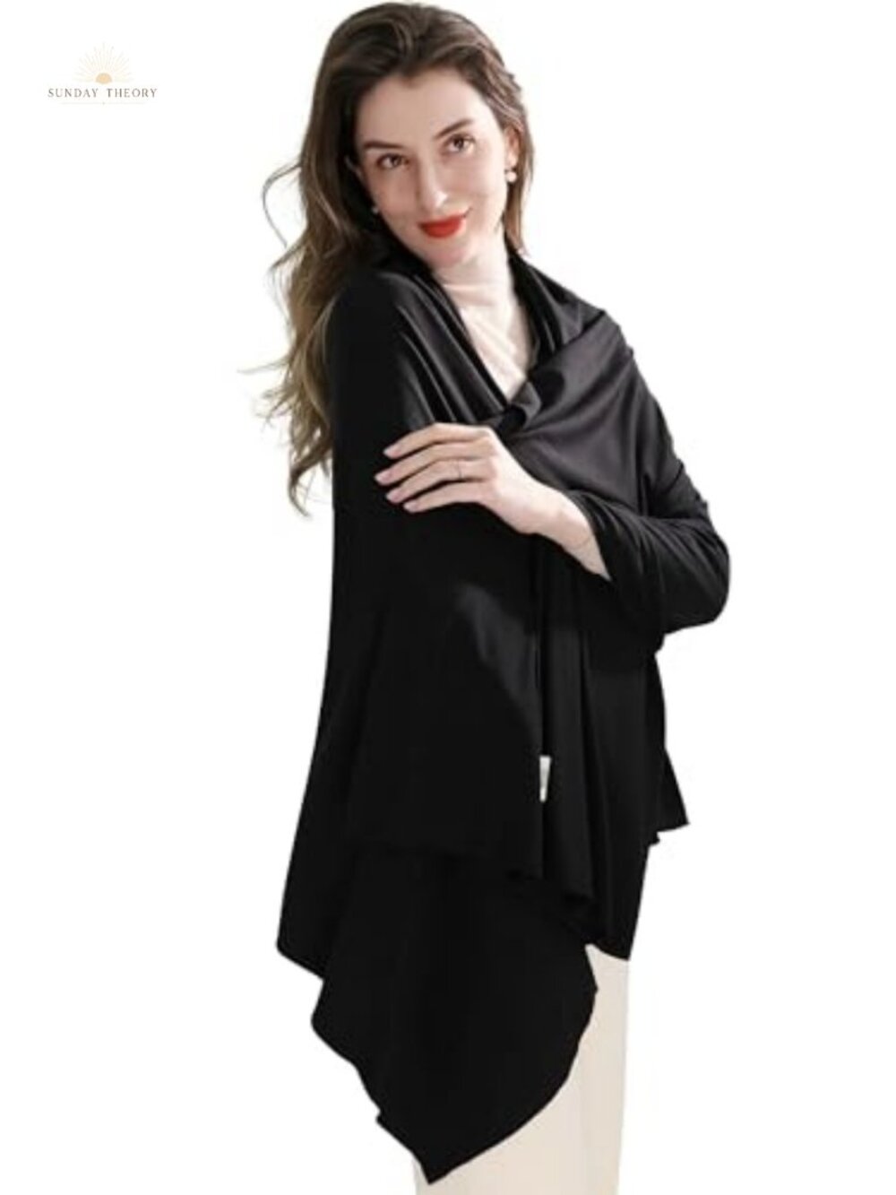 Tencel Lyocell Pashmina Shawl Wrap Women Travel Blanket Scarf 67x34